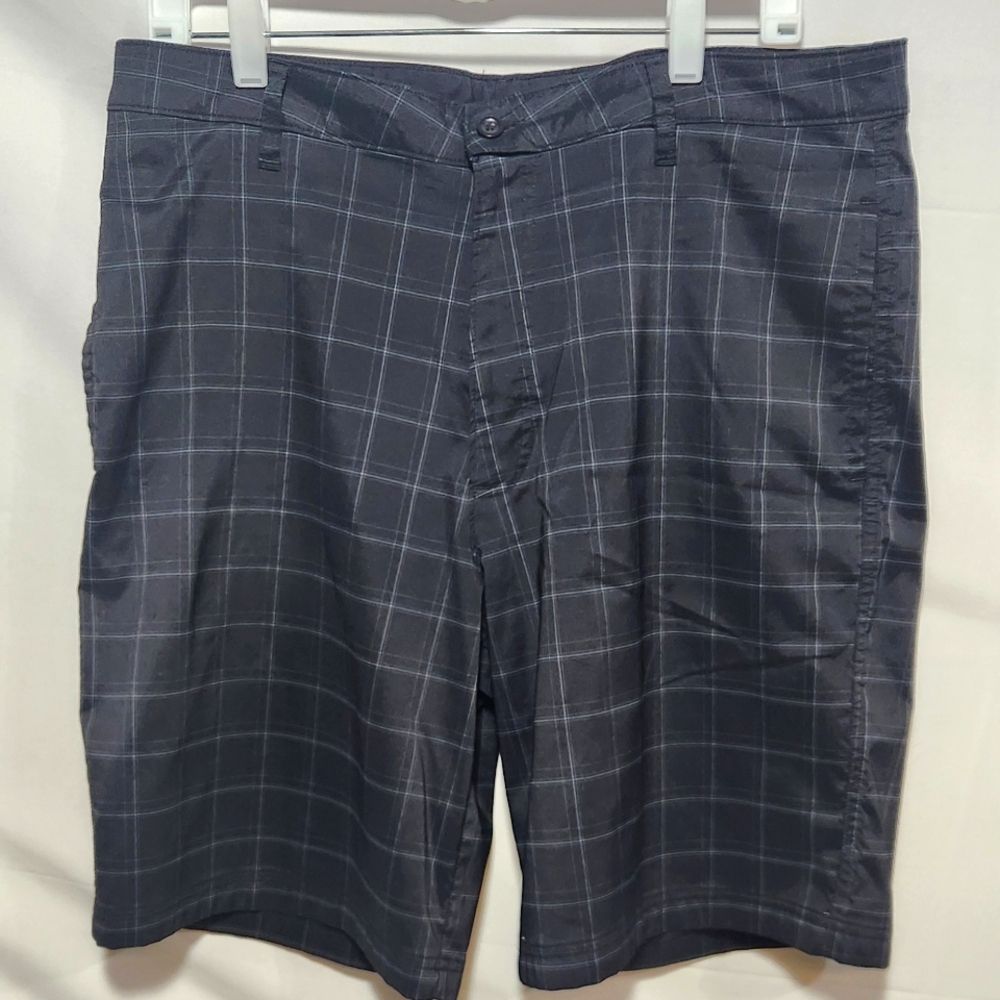 Champion DuoDry Black Checkered Shorts